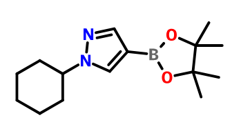 1-环己基-吡唑-4-硼酸频那醇酯,1-Cyclohexyl-4-(4,4,5,5-tetramethyl-1,3,2-dioxaborolan-2-yl)-1H-pyrazole