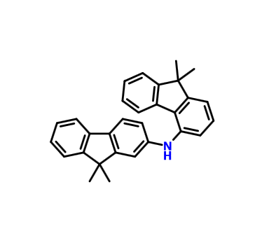 N-(9,9-二甲基-9H-芴-4-基)-9,9-二甲基-9H-芴-2-胺,N-(9,9-dimethyl-9H-fluoren-4-yl)-9,9-dimethyl-9H-fluoren-2-amine