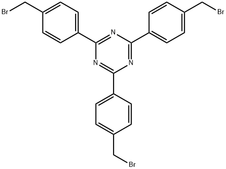 2,4,6-三(4-溴甲基苯基)-1,3,5-三嗪,2,4,6-tris(4-(bromomethyl)phenyl)-1,3,5-triazine