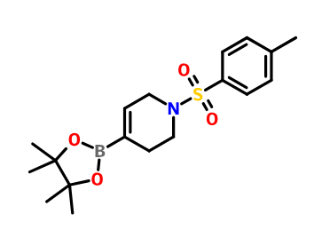 1-甲苯磺酰-1,2,3,6-四氢吡啶-4-硼酸频那醇酯,4-(4,4,5,5-Tetramethyl-1,3,2-dioxaborolan-2-yl)-1-tosyl-1,2,3,6-tetrahydropyridine