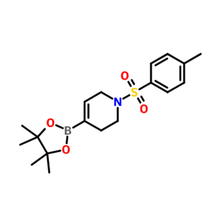 1-甲苯磺酰-1,2,3,6-四氢吡啶-4-硼酸频那醇酯,4-(4,4,5,5-Tetramethyl-1,3,2-dioxaborolan-2-yl)-1-tosyl-1,2,3,6-tetrahydropyridine