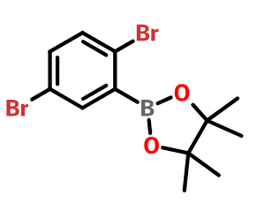 2,5-二溴苯硼酸频哪醇酯,2-(2,5-Dibromophenyl)-4,4,5,5-tetramethyl-1,3,2-dioxaborolane