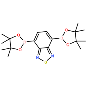 4,7-双(4,4,5,5-四甲基-1,3,2-二氧杂戊硼烷-2-基)-2,1,3-苯并噻二唑,4,7-Bis(4,4,5,5-tetramethyl-1,3,2-dioxaborolan-2-yl)-2,1,3-benzothiadiazole
