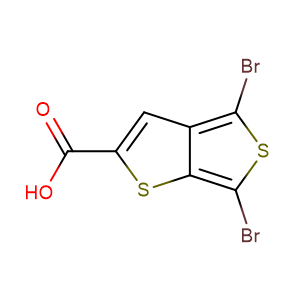 4,6-二溴噻吩并[3,4-B]噻吩-2-羧酸,4,6-Dibromothieno[3,4-b]thiophene-2-carboxylic acid