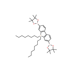 9,9-二辛基-9H-9-硅杂芴-2,7-双(硼酸频哪醇酯),9,9-Dioctyl-2,7-bis(4,4,5,5-tetramethyl-1,3,2-dioxaborolan-2-yl)-9H-9-silafluorene