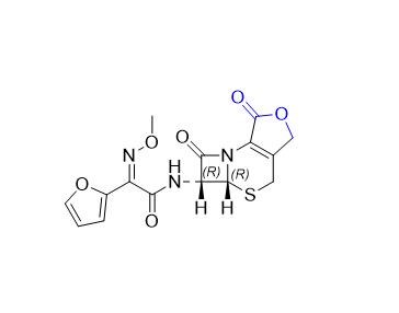 头孢呋辛酯杂质02,(Z)-N-((5aR,6R)-1,7-dioxo-1,4,5a,6-tetrahydro-3H,7H-azeto[2,1-b] furo[3,4-d][1,3]thiazin-6-yl)-2-(furan-2-yl)-2-(methoxyimino)acetamid