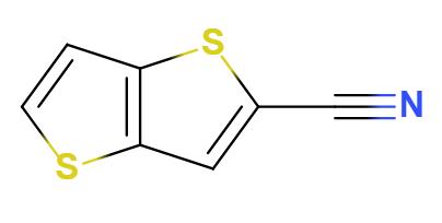 噻吩并[3,2-b]噻吩-2-甲腈,Thieno[3,2-b]thiophene-2-carbonitrile