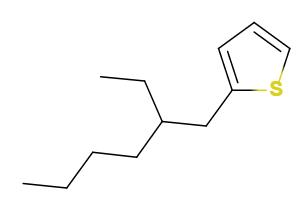 2-(2-乙基己基)噻吩,2-(2-ethylhexyl)tetrahydrothiophene