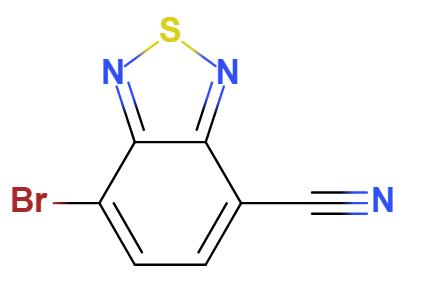 7-溴-4-氰基苯并[C][1,2,5]噻二唑,7-bromobenzo[c][1,2,5]thiadiazole-4-carbonitrile