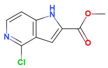 4-氯-5-氮杂吲哚-2-甲酸甲酯,Methyl 4-Chloro-5-azaindole-2-carboxylate