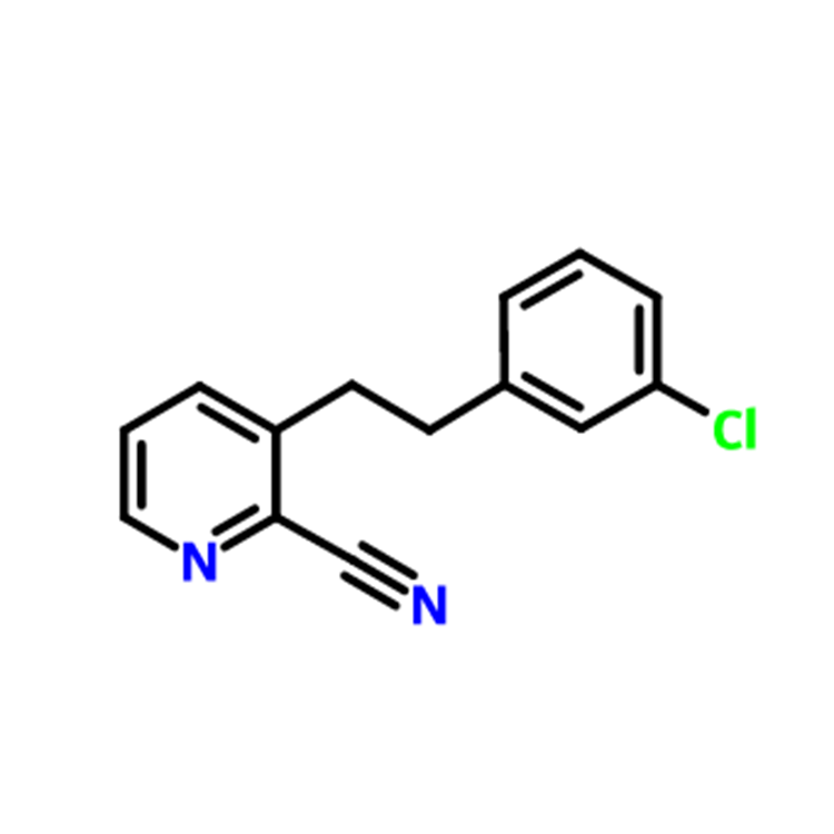 3-[2-(3-氯苯基)乙基]-2-吡啶甲腈,3-[2-(3-Chlorophenyl)ethyl]-2-pyridinecarbonitrile