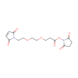 马来酰亚胺-PEG2-琥珀酰亚胺酯,Mal-PEG2-NHS ester