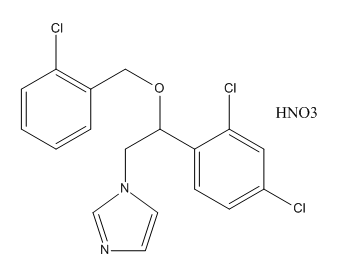 硝酸益康唑杂质,1-(2-((2-chlorobenzyl)oxy)-2-(2,4-dichlorophenyl)ethyl)-1H-imidazole nitrate