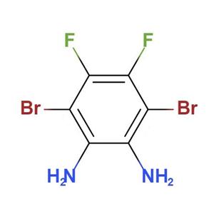 3,6-二溴-4,5-二氟-1,2-苯二胺,3,6-dibromo-4,5-difluoro-1,2-phenylenediamine