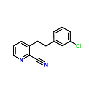 3-[2-(3-氯苯基)乙基]-2-吡啶甲腈