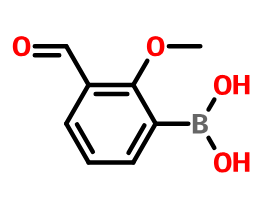 3-醛基-2-甲氧基苯硼酸,3-Formyl-2-methoxyphenylboronic acid