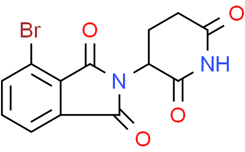 4-溴-2-(2,6-二氧代哌啶-3-基)异吲哚啉-1,3-二酮,4-bromo-2-(2,6-dioxopiperidin-3-yl)isoindoline-1,3-dione