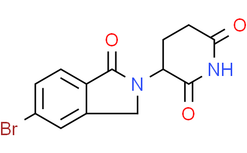 3-(5-Bromo-1-oxoisoindolin-2-yl)piperidine-2,6-dione,3-(5-bromo-1-oxoisoindolin-2-yl)piperidine-2,6-dione