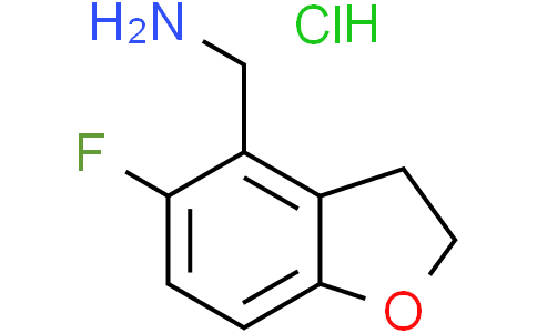 (5-fluoro-2,3-dihydrobenzofuran-4-yl)methanamine