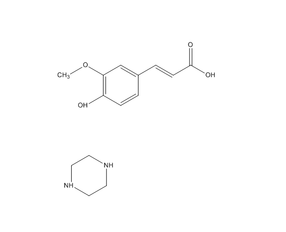 阿魏酸哌嗪,Piperazine Ferulate