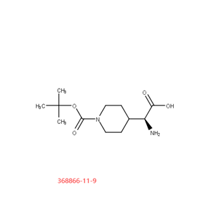 (2S)-2-amino-2-{1-[(tert-butoxy)carbonyl]piperidin-4-yl}acetic acid