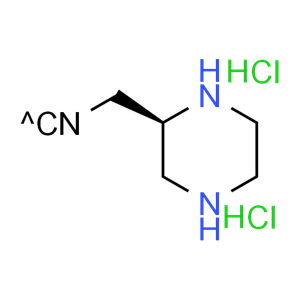 (R)-2-(哌嗪-2-基)乙腈二盐酸