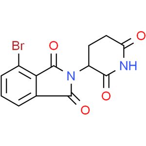 4-溴-2-(2,6-二氧代哌啶-3-基)异吲哚啉-1,3-二酮,4-bromo-2-(2,6-dioxopiperidin-3-yl)isoindoline-1,3-dione