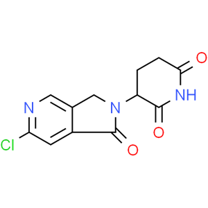 3-(6-chloro-1-oxo-1,3-dihydro-2H-pyrrolo[3,4-c]pyridin-2-yl)piperidine-2,6-dione
