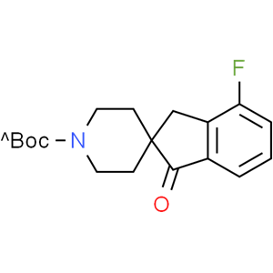 tert-butyl 4-fluoro-1-oxo-1,3-dihydrospiro[indene-2,4