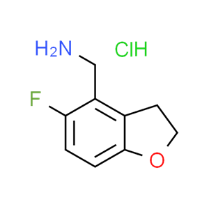 (5-fluoro-2,3-dihydrobenzofuran-4-yl)methanamine
