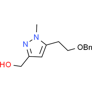 (5-(2-(benzyloxy)ethyl)-1-methyl-1H-pyrazol-3-yl)methanol