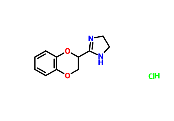 咪唑克生盐酸盐,Idazoxan hydrochloride,2-(1,4-Benzodioxan-2-yl)-2-imidazolinehydrochloride