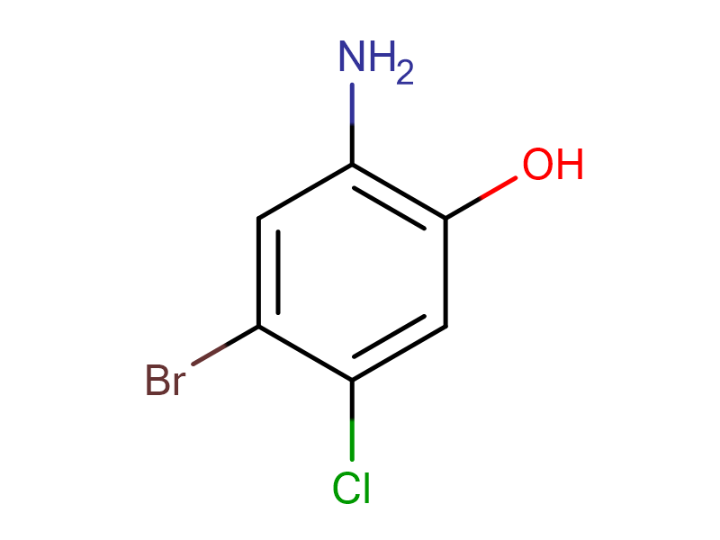 2-氨基-4-溴-5-氯苯酚,2-Amino-4-bromo-5-chloro-phenol