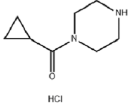 1-环丙甲酰基哌嗪盐酸盐,Piperazine, 1-(cyclopropylcarbonyl)-, Monohydrochloride