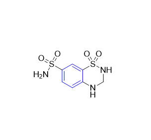 氢氯噻嗪杂质05,3,4-dihydro-2H-benzo[e][1,2,4]thiadiazine-7-sulfonamide 1,1-dioxide