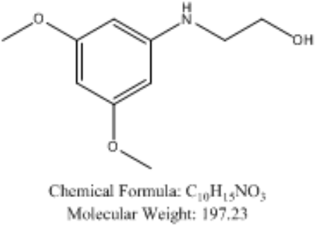 2-(3,5-二甲氧基-苯基氨基)-乙醇,2-(3,5-dimethoxylphenylamino)ethanol