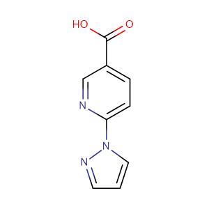 6-(1H-吡唑-1-基)烟酸,6-(1H-Pyrazol-1-yl)nicotinic acid