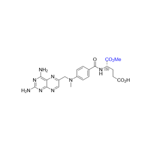 甲氨蝶呤杂质09,(S)-4-(4-(((2,4-diaminopteridin-6-yl)methyl)(methyl)amino)benzamido)-5-methoxy-5-oxopentanoic acid