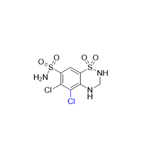 氢氯噻嗪杂质04,5,6-dichloro-3,4-dihydro-2H-benzo[e][1,2,4]thiadiazine-7-sulfonamide 1,1-dioxide