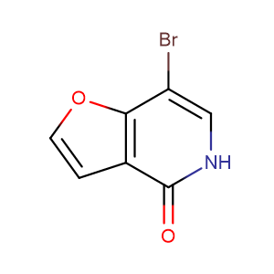 7-溴-5H-呋喃并[3,2-C]吡啶-4-酮,7-Bromofuro[3,2-c]pyridin-4(5H)-one