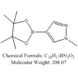 1-甲基-1H-吡唑-4-硼酸频哪酯,1-methyl-4-(4,4,5,5-tetramethyl-1,3,2-dioxaborolan-2-yl)-1H-pyrazole