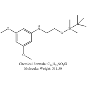 N-(2-(((1,1-dimethylethyl)dimethylsilyl)oxy)ethyl)-3,5-dimethoxyaniline