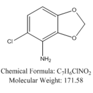 5-氯苯并[1,3]二恶茂-4-胺