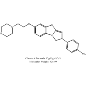 7-(2-吗啉-4-基-乙氧基)-2-(4-硝基苯基)咪唑并[2,1-b][1,3]-苯并噻唑