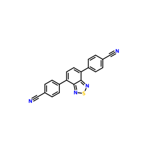 4-[4-(4-cyanophenyl)-2,1,3-benzothiadiazol-7-yl]benzonitrile