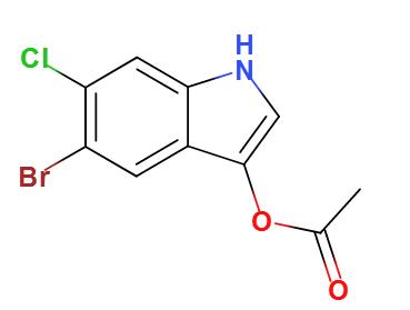 5-溴-6-氯-3-吲哚基乙酸酯,5-Bromo-6-Chloro-3-Indolyl Acetate