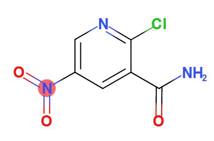 2-氯-5-硝基-3-吡啶羧酰胺,2-Chloro-5-nitronicotinamide