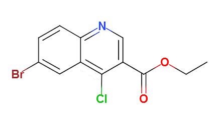 4-氯-6-溴喹啉-3-羧酸乙酯,6-Bromo-4-chloro-quinoline-3-carboxylic acid ethyl ester