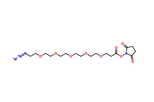 叠氮-五聚乙二醇-丙烯酸琥珀酰亚胺,Azido-PEG5-NHS ester