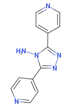 4-氨基-3,5-双(4-吡啶基)-1,2,4-三唑,3,5-bis(pyridin-4-yl)-4-amino-1,2,4-triazole